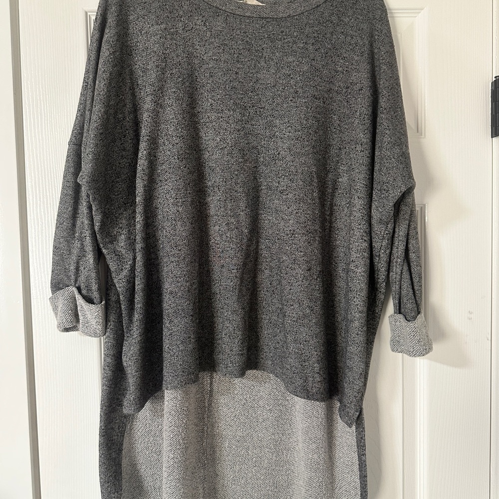 Gray Oversized Sweater